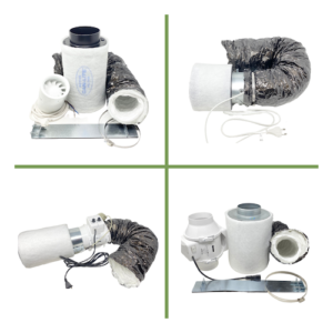 Abluftsets für UndrCovrLab Stealth Growbox